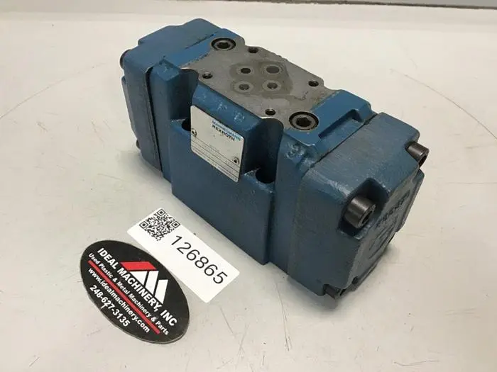 Used MANNESMANN REXROTH 4WEH10P6-44/6EG24N9TK4S06 Valves/Fittings Michigan US | Ideal Machinery #605871