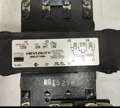 Used GENERAL SIGNAL T250TB Transformers Michigan US | Ideal Machinery #1299929