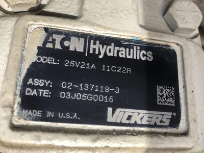 Eaton Vickers Hydraulic Power Unit 123AL00878A 15 hp electric motor w/pump