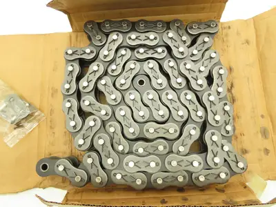 RSD100A #100 Roller Chain 1.25" Pitch 9-1/2' Length (92 Links)