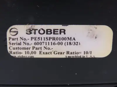 Used STOBER _UNKNOWN_ Speed Reducers Indiana US | Arrow Industrial #1367898