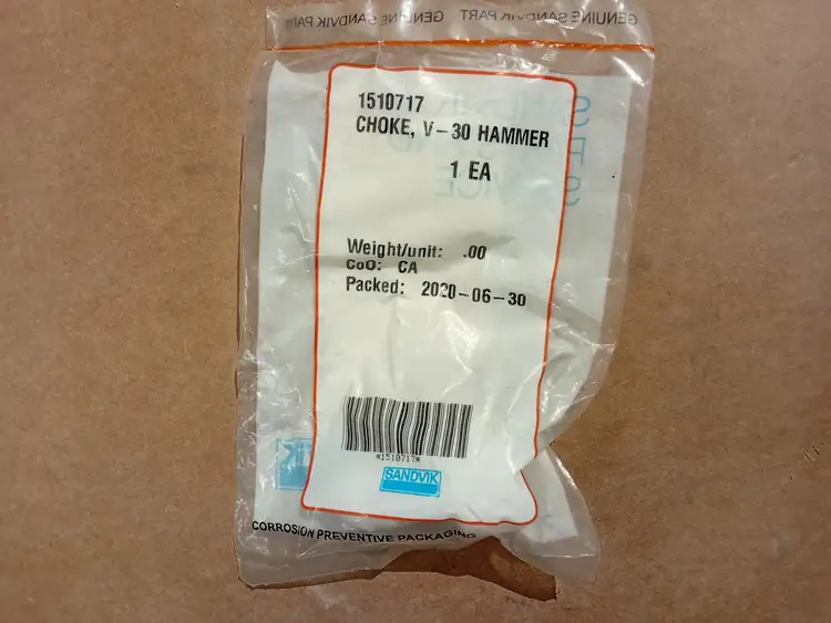 Used SANDVIK 1510717 Parts British Columbia CA | Lenmark #1440268