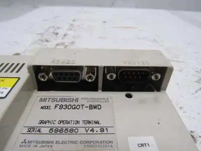 Mitsubishi F930G0T-BWD Programable Controller Graphic Operation Terminal V4.91