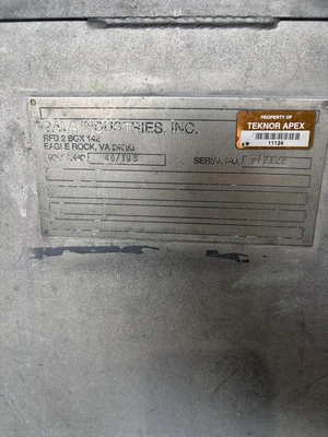 Used Gala 6D Pelletizers Kentucky US | Edwards Industrial Repair #1312949