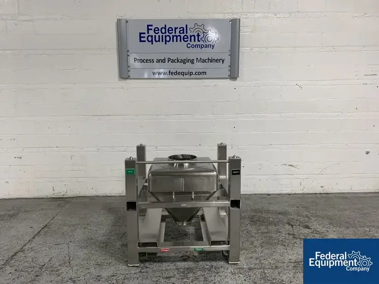 Used Meto 185 Liter Meto IBC, S/S Bins Ohio US | Federal Equipment Company #126339