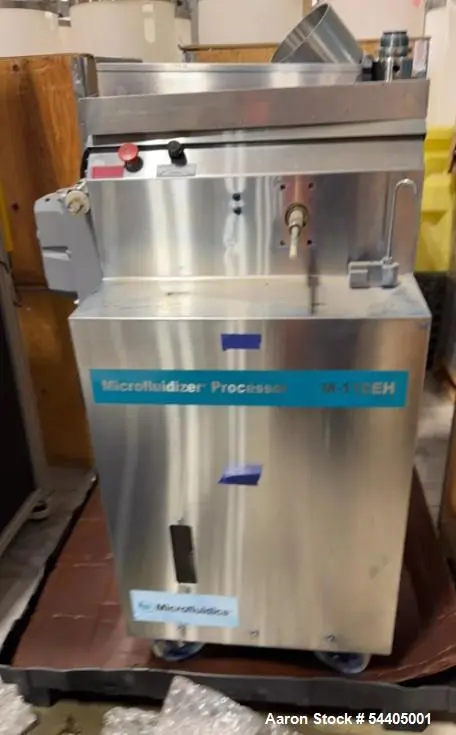 Used MICROFLUIDICS M-110EH -30 Fluid Energy Mills Illinois US | Aaron Equipment #864762