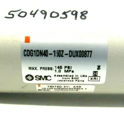 NEW SMC CDG1DN40-150Z-DUX00877 PNEUMATIC CYLINDER CDG1DN40150ZDUX00877