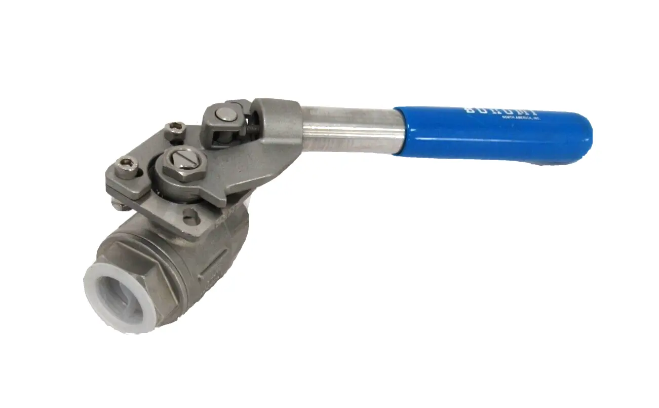 NEW BONOMI 1" BALL VALVE SS
