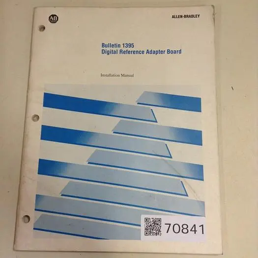 Used ALLEN BRADLEY 1395-5.55 Manuals Michigan US | Ideal Machinery #567414
