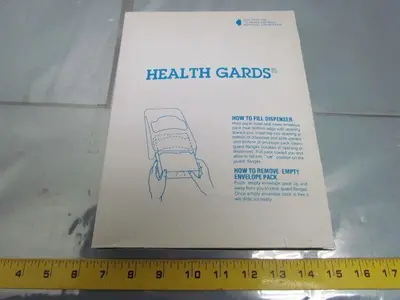 Hospeco 3350 HG-QTR-5M Health Gards Tissue Toilet seat Cover Case of 5000 NIB