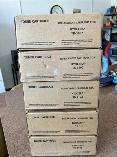 (5)Compatible Toner Cartridge Replacement for Kyocera-Mita TK-3102 Fast Shipping