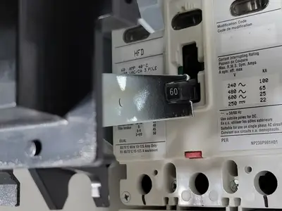 60/15 Amp MCC Circuit Breaker HFD3060/HFD3015 w/ Limiter LFD3070R