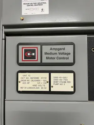 MV Double-Ended Unit Substation - 2 x 2000/3000kVA, 13.8kV Transformers w/ 4160V Ampgard Switchgear