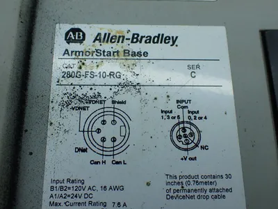 USED ALLENBRADLEY 280GFS10RG
