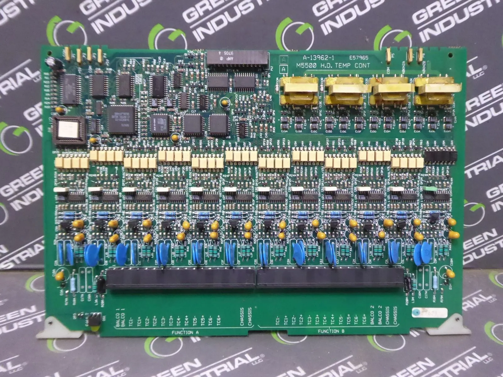 Barber Colman A-13962-1 M5500 HD Temperature Control Card MACO 6000 Used