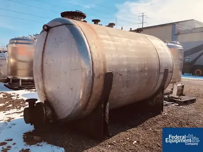 N/A 3500 Gal Stainless Steel Tank, Horizontal