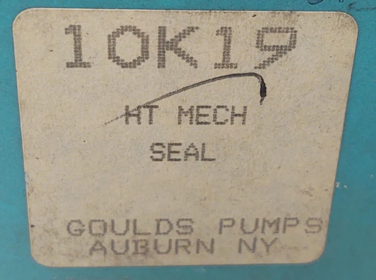 New | in-Stock ITT Goulds Pumps HT 10K13 Pump Parts Kentucky US | Edwards Industrial Repair #1015348
