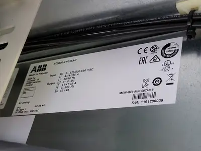 NEW ABB VFD15HP600VDW