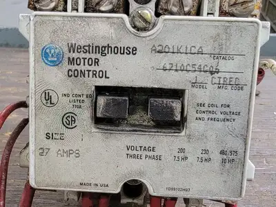 USED WESTINGHOUSE A201K1CA