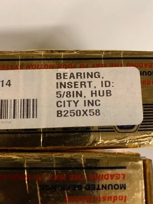 NEW Hub City B250X5/8