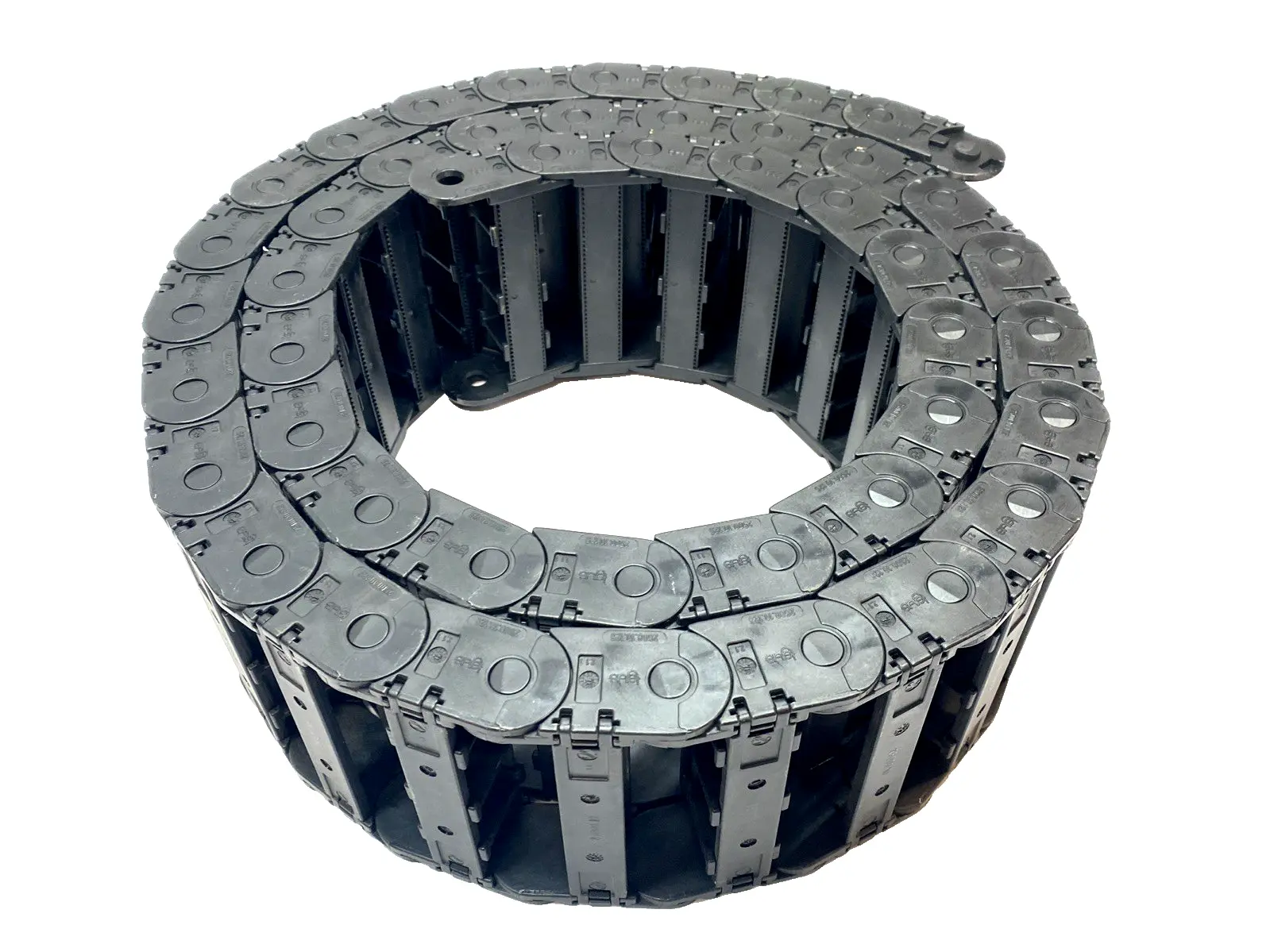 USED IGUS E2 ENERGY CHAIN 100MM WIDTH 125MM RADIUS 46 LINKS
