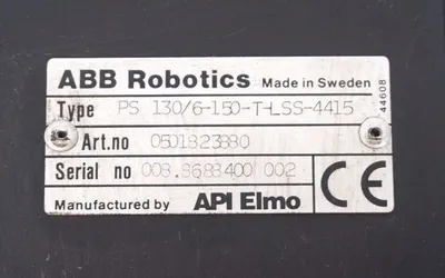 USED ABB ROBOTICS 0501823880
