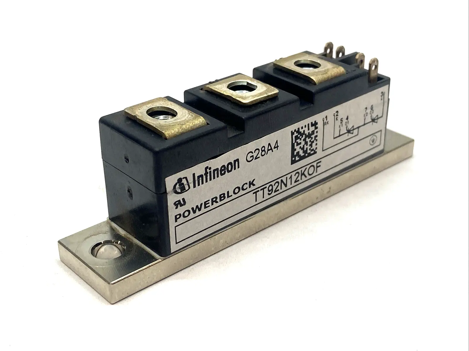 USED INFINEON THYRISTOR POWER MODULE 92A 1200V