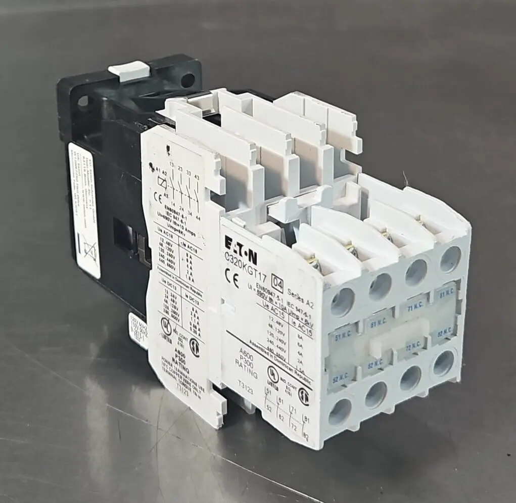 Eaton Cutler Hammer C320KGT17 Auxiliary Contact Block Series A2 (BIN412)