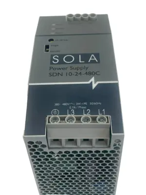 NEW SOLA SDN 10-24-480C POWER SUPPLY SDN1024480C