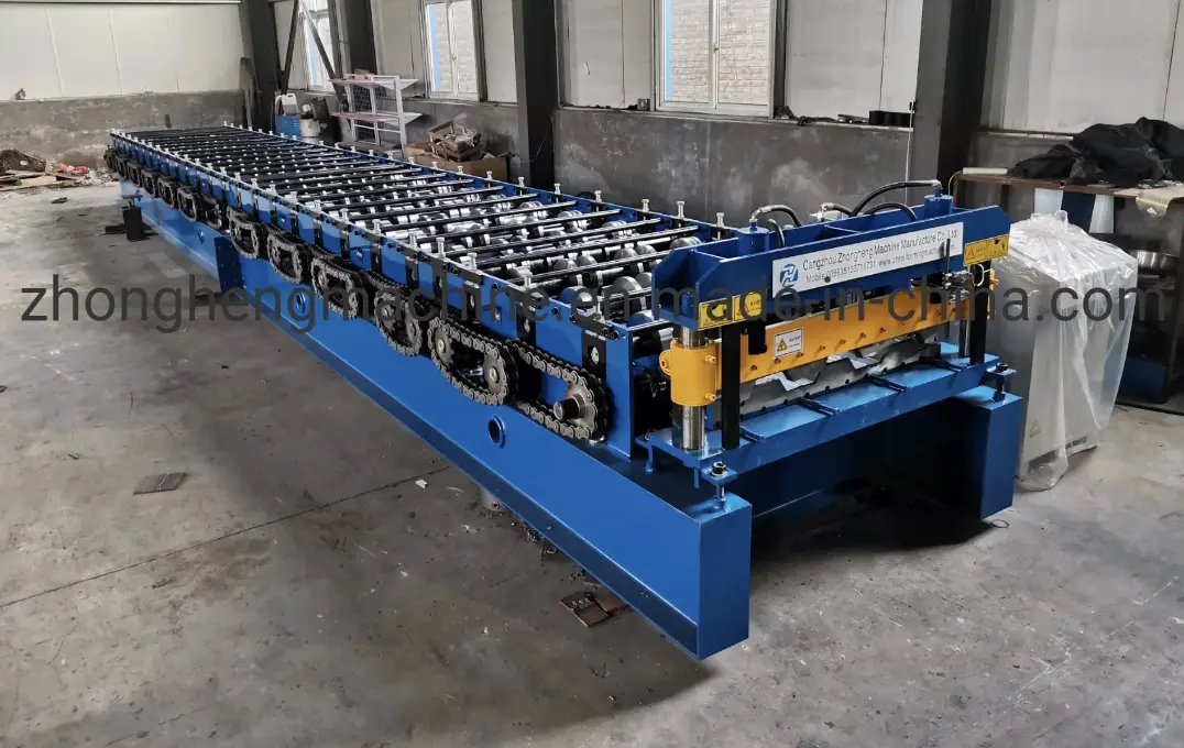Metal Deck Floor Roll Forming Machine in Mozambique