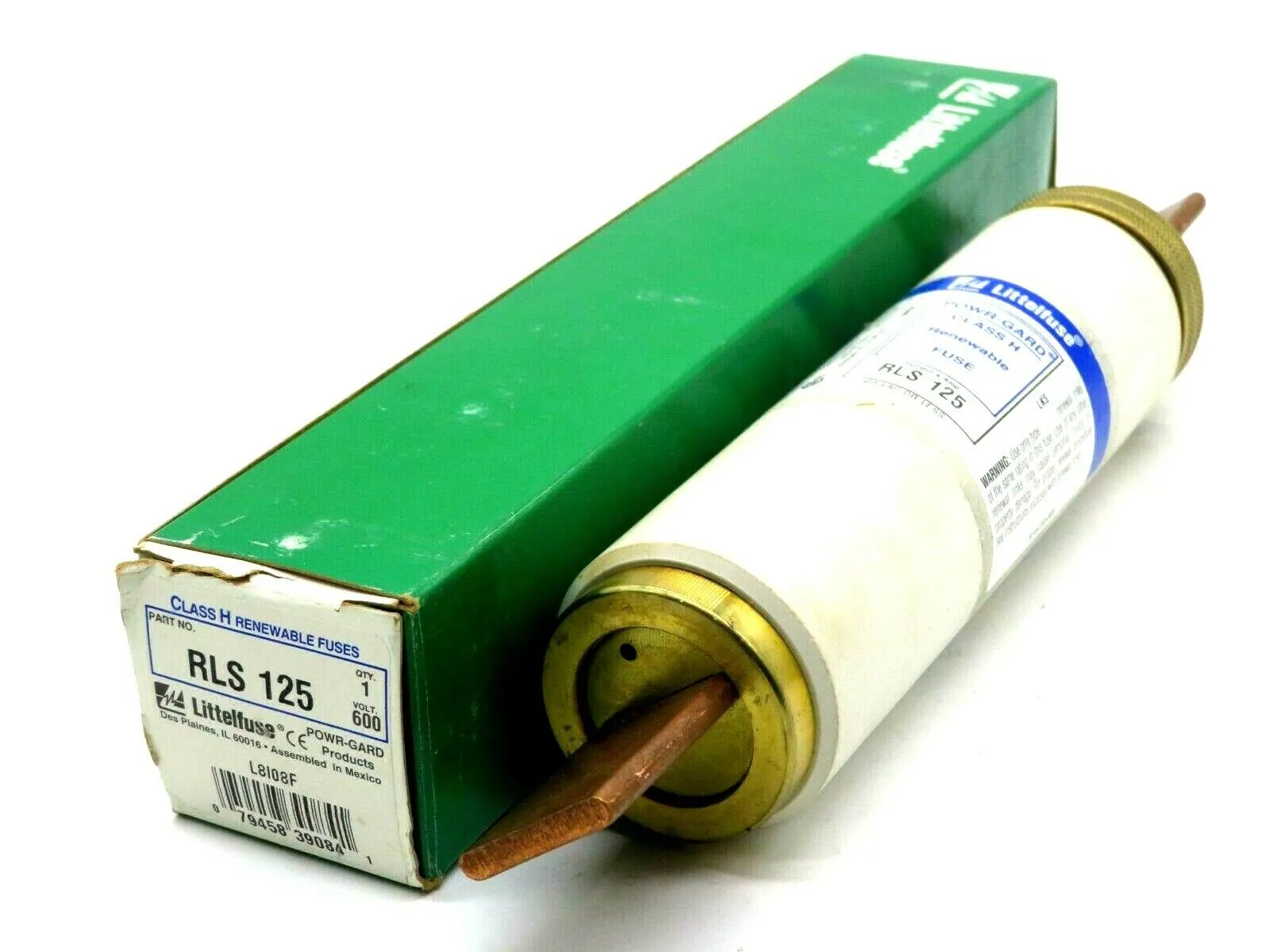 NEW LITTELFUSE RLS-125 FUSES 600 VOLT CLASS H RLS125