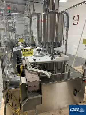 USED Capmatic Capmatic Inline Vial FIlling Line, Model Conquest FS8
