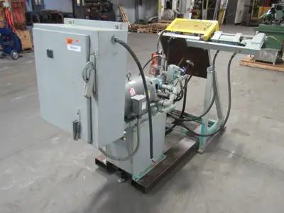 Manchester Tool & Die Model 42000 Radial Crimping Crimper Machine 460V 3Ph