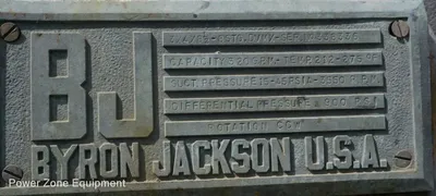 USED BYRON JACKSON 3X4X8.5 DVMX