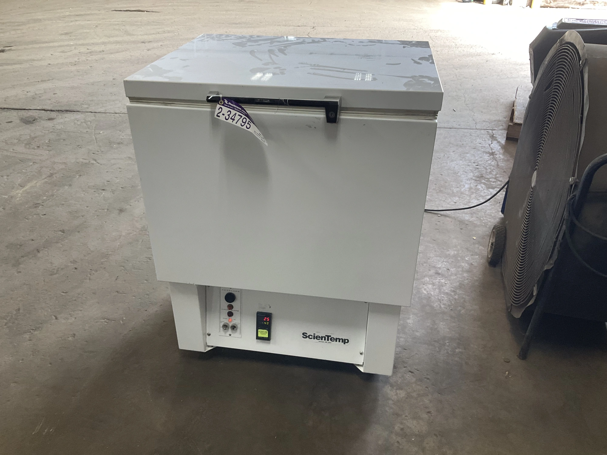 Scientemp Corp Low Temperature chest freezer model 43-1.7, 115 volt single phase electric, cools to ...