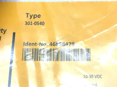 BIM-UNR-AN6X W/M,S4685847,4685847,46858479,301-0540 | Turck BIM-UNR-AN6X W/M Magnetic Field Sensor S4685847 - New