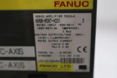 Fanuc A06B-6097-H201 Servo Amplifier  Module STOCK 2303-D