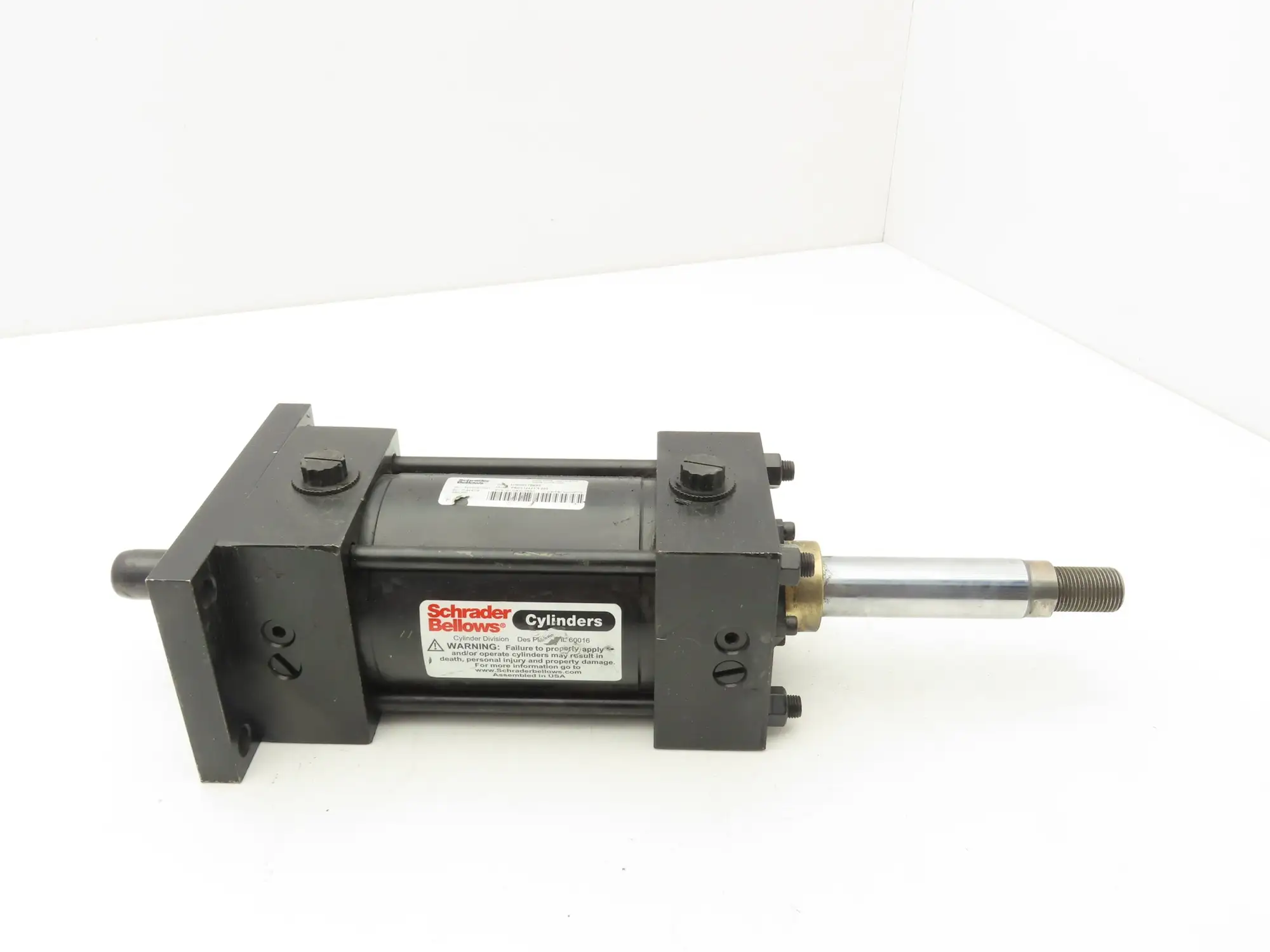 Schrader Bellows PBD1124213.250 Pneumatic Cylinder Double End 3.25" Stroke