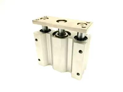 MGQL40TN-30 | SMC  Ball Bearing Guided Pneumatic Cylinder 40mm Bore 30mm Stroke - New Other