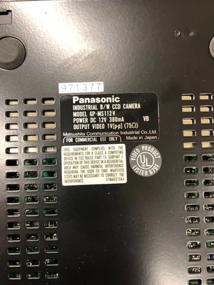 Used Panasonic GP-MS112V Miscellaneous PCB & SMT Equipment Michigan US | 4Tech USA #1540661