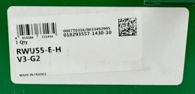 NEW INA RWU55-E-H-V3-G2 LINEAR RAIL CARRIAGE 018-293-557/1430-10
