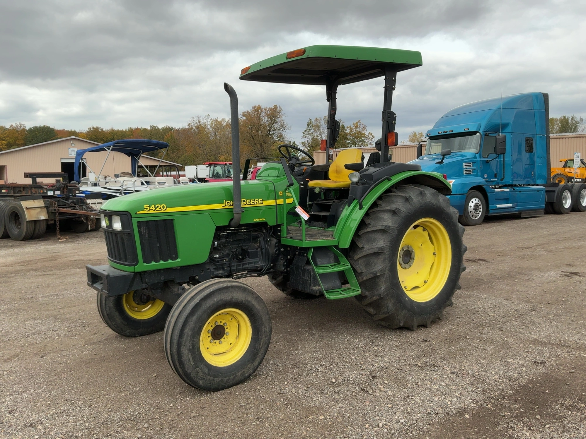 Used 2003 JOHN DEERE 5420 Utility Tractors Michigan US | Miedema Asset Management Group #1579210