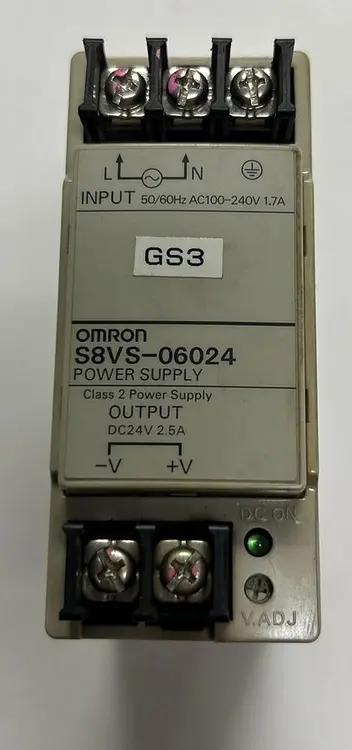 Used OMRON S8VS-06024 Miscellaneous Equipment (Electrical & Power) | Surplus Asset Holdings #1192249