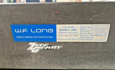 Used Unbranded 3245678976543245663 Granite Surface Plates California US | Amiron Machinery #1321757