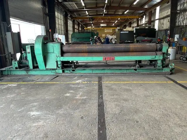 Used WEBB 9L-1312 Plate Bending Rolls including Pinch Ohio US | G-2000, Inc. #1079519