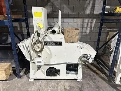 30” VOORWOOD DUPLEX MODEL 30-24 SLITTER REWINDER WITH TRIM BLOWER