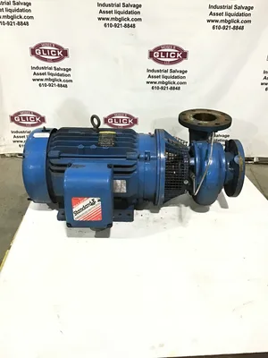 Carver 6H 5x4x7 20PA1 3PH Baldor JPM4107T Direct Connected Centrifugal Pump