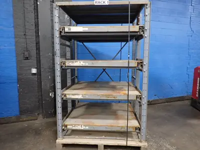6 Shelves (48" X 48") Pull-out Storage Rack