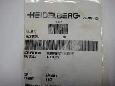 NEW HEIDELBERG HDM0088800080009935