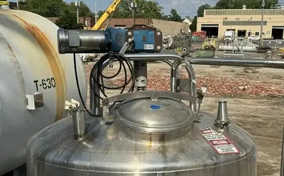 Tank, 700 Gallon, DCI, 304 Stainless Steel, Agitated, Processor #5762891